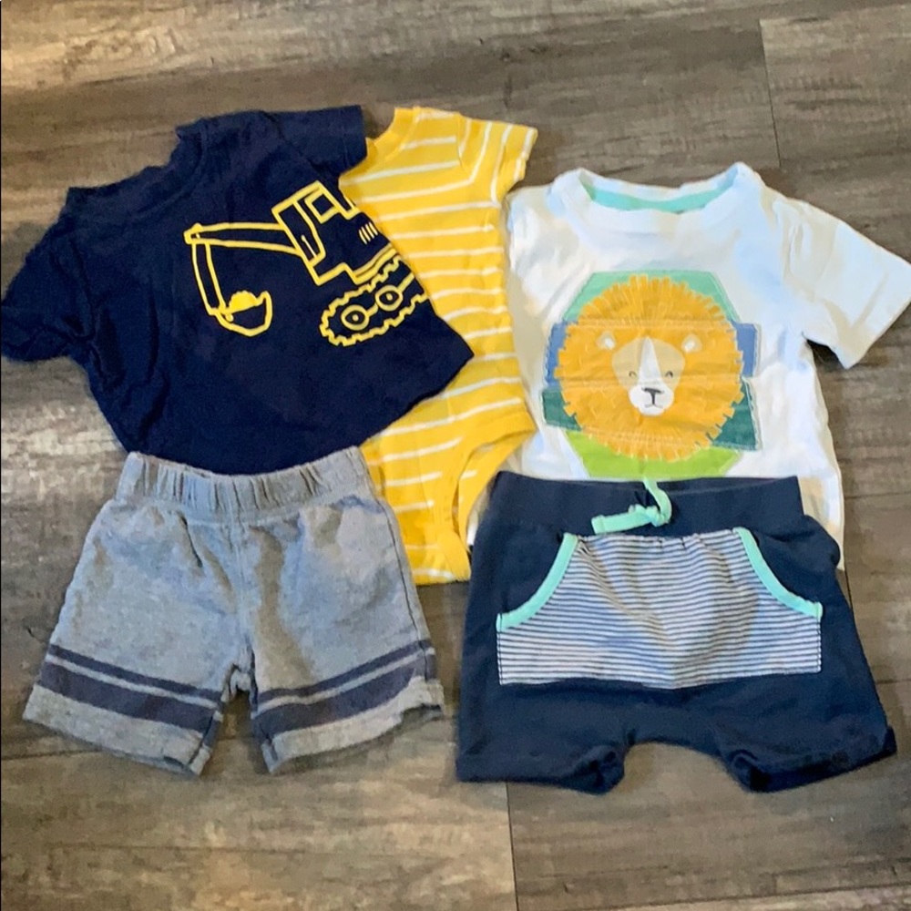 5 summer pieces for 6-9 month old